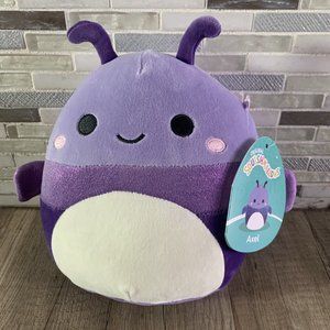 NEW Axel The Beetle Garden Squishmallows 8in Kellytoys Soft Cute Purple